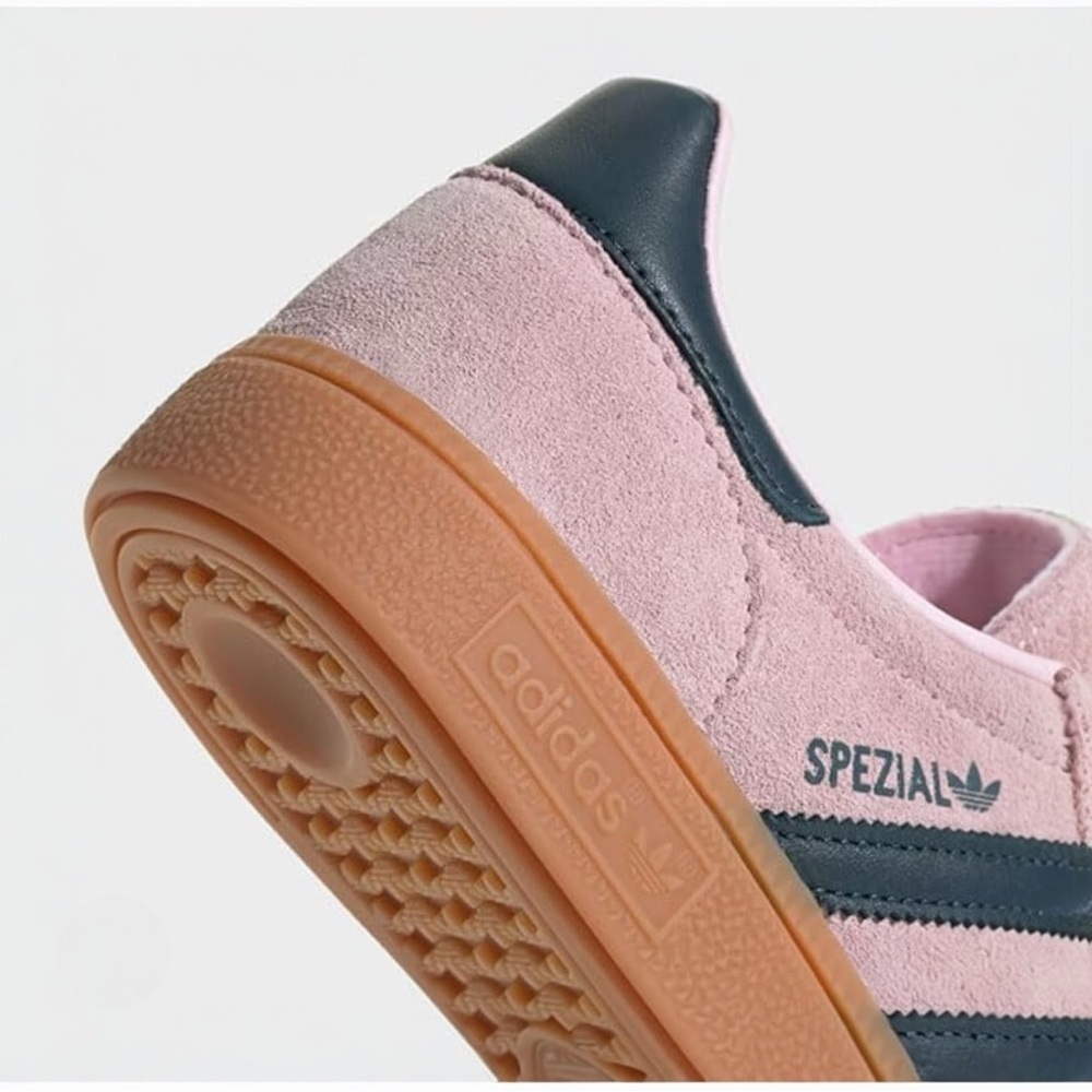 Adidas Originals suede sneakers HANDBALL SPEZIAL Clear Pink Arctic Night Size 6 - Picture 9 of 15